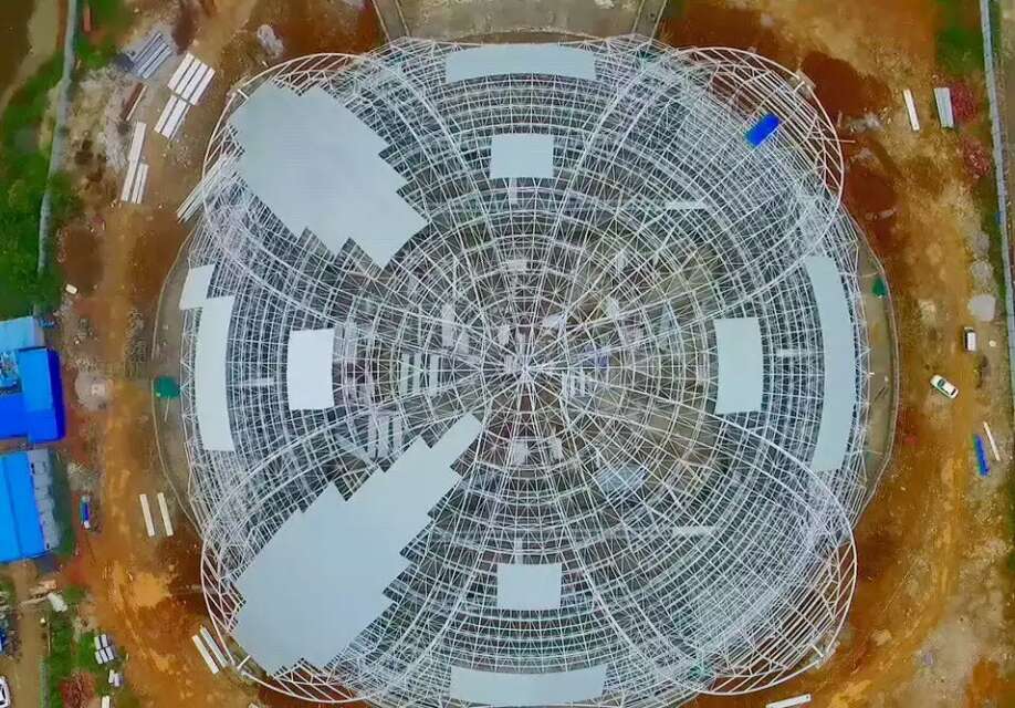 五常体育馆网架